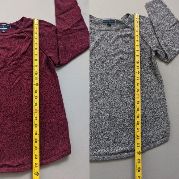 2 Karen Scott Size SMALL Women Knit Sweater Scoop Neck Stretch Long-Sleeve Macys - Picture 4 of 10